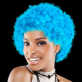 Light Blue Team Spirit Wig